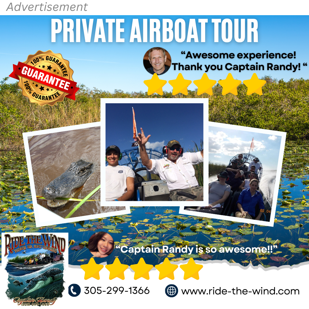 private airboat tours in Everglades